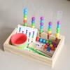 Early Wooden Learning Color Matching Test Bead Toy For Children Gift