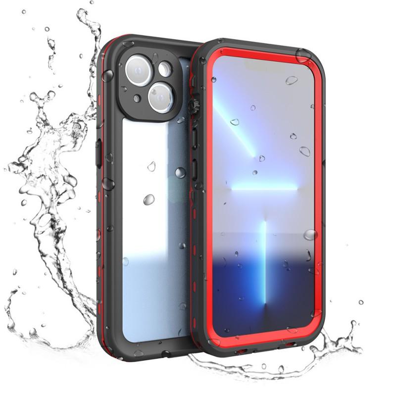Водонепроницаемый Ударопрочный Чехол для Телефона IPhone 14 13 Pro Max 12 Для Активного Отдыха Дайвинга Полное Покрытие Гибрид TPU PU