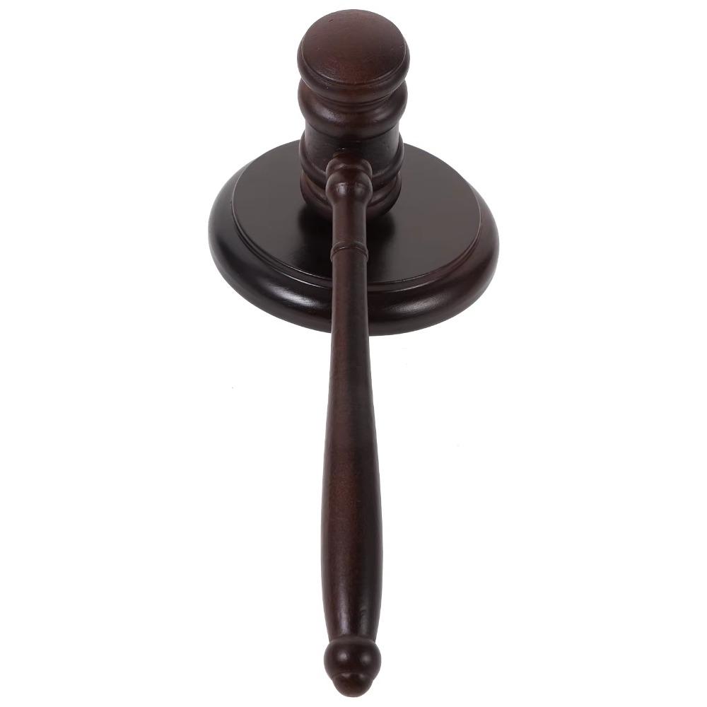 Durable Base Costume Sound Block Attorney Decorative Lobster Hammer Lawyer Mallet Toy  Court