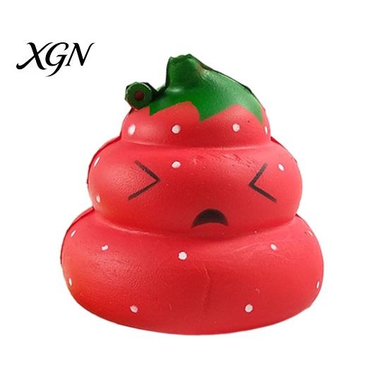 Relaxation Squeeze Toy Novelty Poop Stress Ball Sensory Fidget Funny Shaped Kids And Adult Reliever Soft Slow Rise Prank for Adults Relief