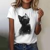 Daily Women's T-Shirt Summer O-Neck T Shirt For Women Fashion Short Sleeve Casual T-Shirt 3d Print Women's Clothing