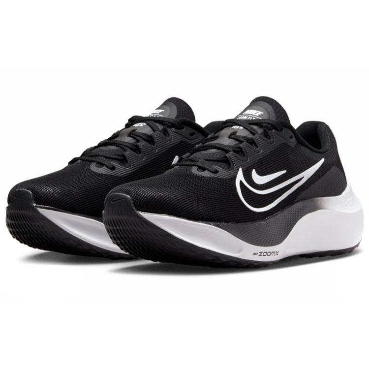 Новые женские кроссовки Nike Zoom Fly 5 черно-белые DM8974-001