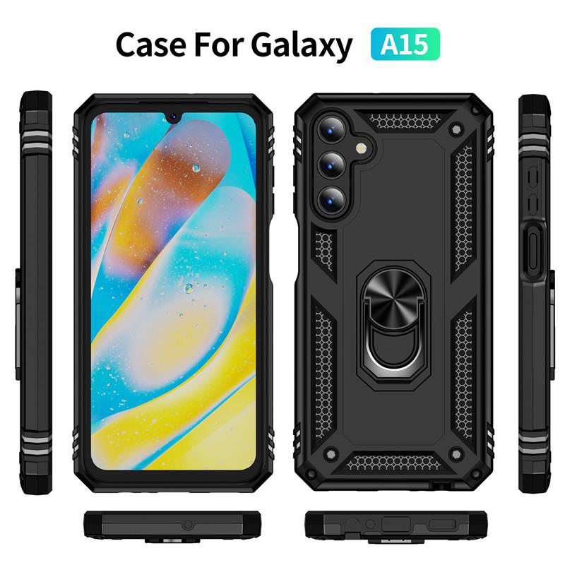 Для Samsung Galaxy A15 A25 Чехол Броня Противоударный Магнитный Держатель Для Кольца На Палец Чехол Для GalaxyA15 SamsungA25 Чехол