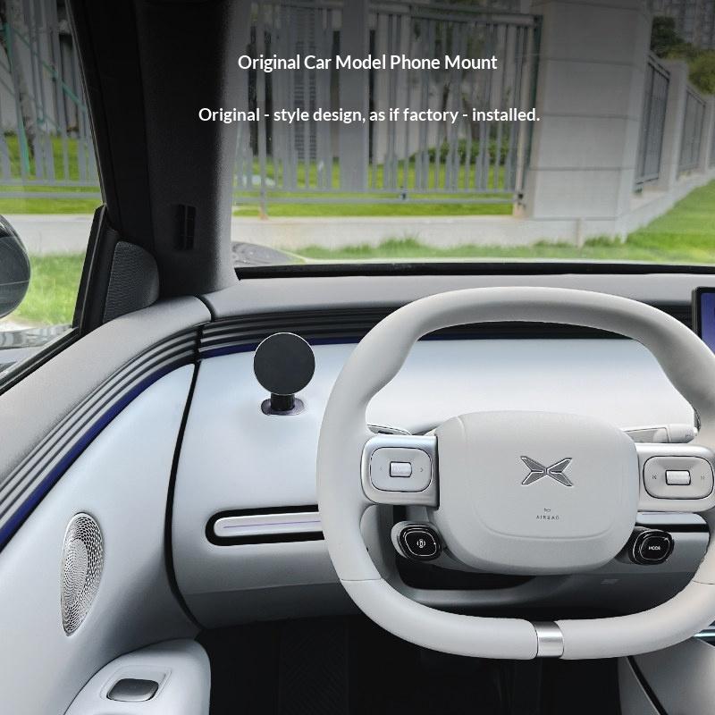 For Xpeng MONA L03 Magnetic Car Phone Mount Stable Mobile Phone Holder Bracket 360 Rotation Stand Interior Practical DecorationGood product