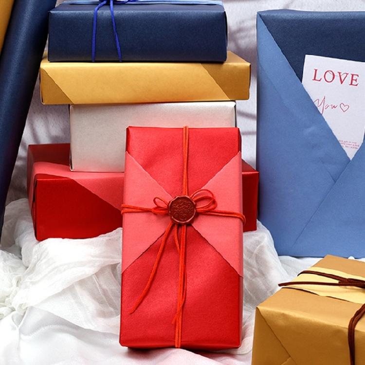 Универсальная матовая подарочная бумага Перерабатываемая party supplies для различных праздников Размер 43x300 см Простота в использовании