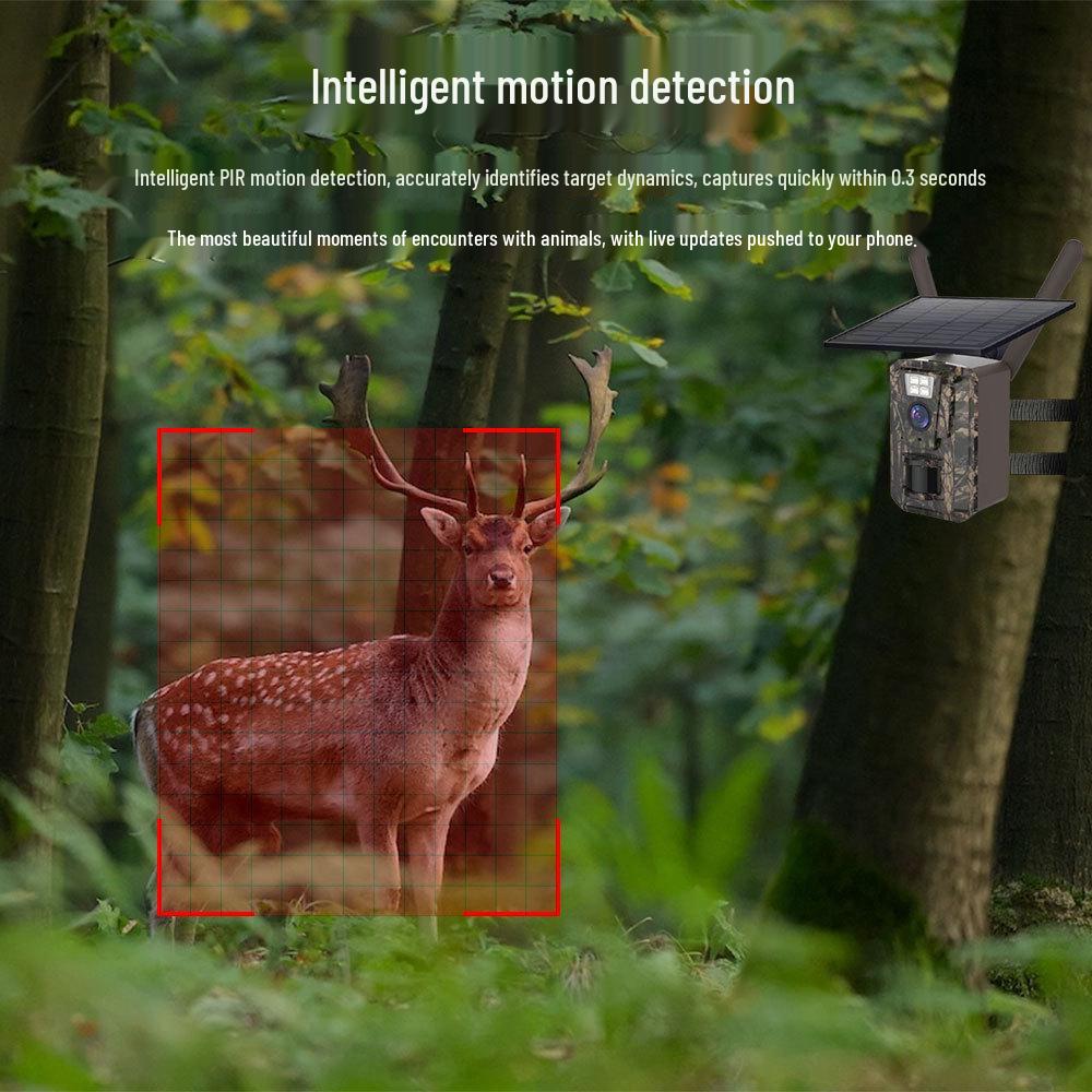 OKAM Pro 4G Solar-Powered HD Infrared Night Vision Hunting Camera