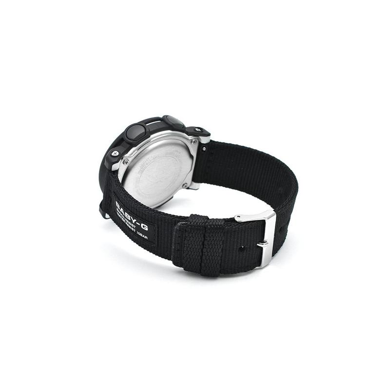 Casio Серия BABY-G 100 метров водонепроницаемость кварцевый механизм тканевый ремешок японские и корейские часы женские часы белый циферблат BGA-310C-1AJF
