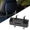 Ящик для хранения на спинке сиденья Органайзер на заднее сиденье Многофункциональная вешалка Подстаканник