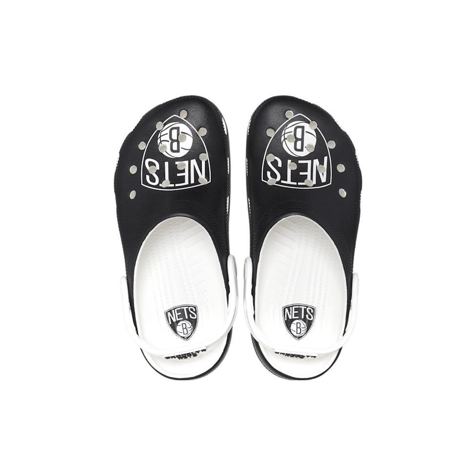 Crocs Кроссовки унисекс NBA x Classic Clog Brooklyn Nets Синий Белый Черный 208651-103