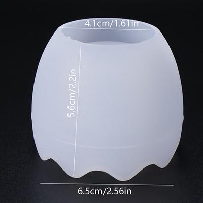 Форма яйца, форма для свечи, коробка для хранения, силиконовая форма с крышкой, чашка для яичной свечи, гипсовая капающая форма, формы для изготовления ремесел, украшения