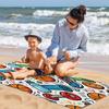 Basketball Sport Beach Towel Pool Towel Camping Towel Bath Towel Blanket HD Print Gym Travel Towel