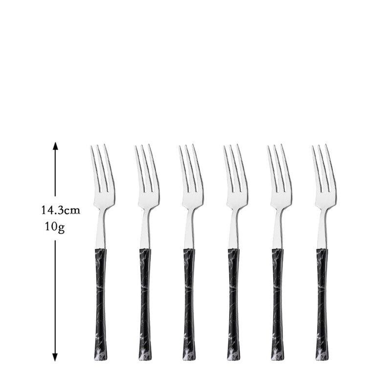 Черный, серебристый, 6/24 шт., обеденный набор, столовая посуда из нержавеющей стали, нож, вилка, ложка, столовые приборы, посуда с набором стеллажей для столовых приборов