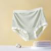 Pregnant Women's Underwear Cotton Crotch Breathable Antibacterial Elastic Seamless Underwear Soft Comfortable Panties