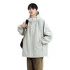 Jacket Men's Autumn Trend Large Size Tooling Jacket Casual Versatile Windproof Hooded Charge Windbreaker