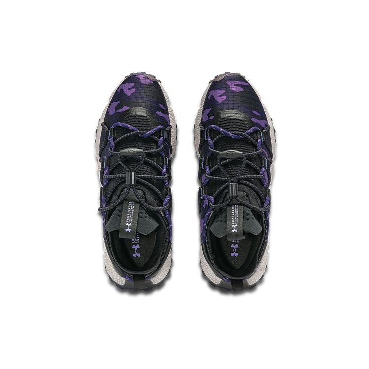 Under Armour Кроссовки унисекс HOVR Summit Fat Tire Black Purple Camo 3026149-002