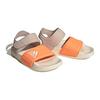 Adidas Adilette Sandals Comfortable Non-Slip Durable Kids Sandals Kids Sandals Gray Orange White H06446