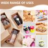 6pcs Cardboard Gift Boxes BurlyWood Rectangle 13.05x7x6.15cm