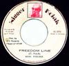 7-дюймовая пластинка KING EVERELL Freedom Line NONE Nigger Kojak 1980 Ямайка Регги Ска Даб Б/у