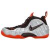 Nike Air Foamposite Pro 'Crimson' (Unisex) Mtlc Platinum / Blk-Brght Crmsn Basketball Shoes 624041 016