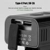 USB Rechargeable Bike Light 1800lm Bright Bicycle Front Headlight 5 Light Modes 4800mAh Large Capacity Battery with Power Bank Function for Cycling