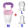 New Baby Nipple Fresh Food Fruit Milk Feeding Bottles Nibbler Learn Feeding Drinking Water Straw Handle Infant Teething Pacifier