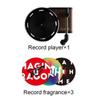 Air Freshener Phonograph Record Player Car Perfume Mixed Auto Air Vent Fragrance