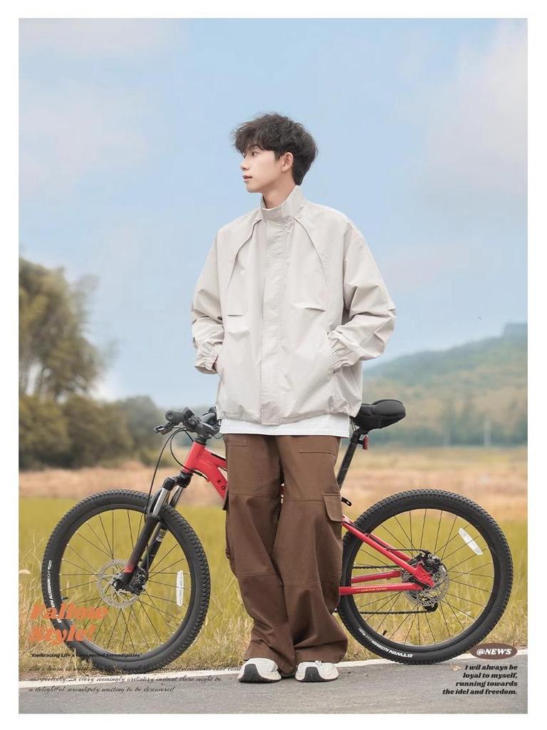 Унисекс весенне-осенняя быстросохнущая куртка для альпинизма: Водонепроницаемая, Ветрозащитная, Рабочая одежда со стойкой