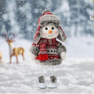 Весенний снеговик кукла кукла снеговик шапка Санты кукла снеговик
