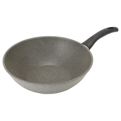Ballarini Ferrara Wok, 28cm, Made in Italy, Wok/Stir-fry Pan, Induction Compatible, Granitium 5-Layer Coating, Officially Sold in Japan, Product Numbe