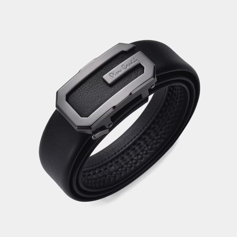 Pierre Cardin Мужской ремень из натуральной кожи с автоматической пряжкой