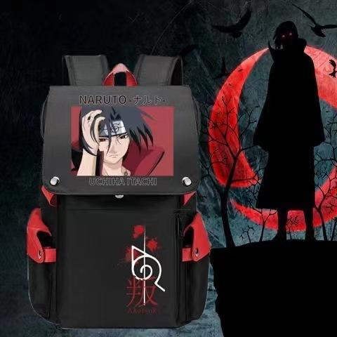 Школьная сумка Naruto Hinman Студенческая Сумка Harajuku Аксессуары Большая Вместимость Аниме Сумка для Компьютера Школьный Рюкзак