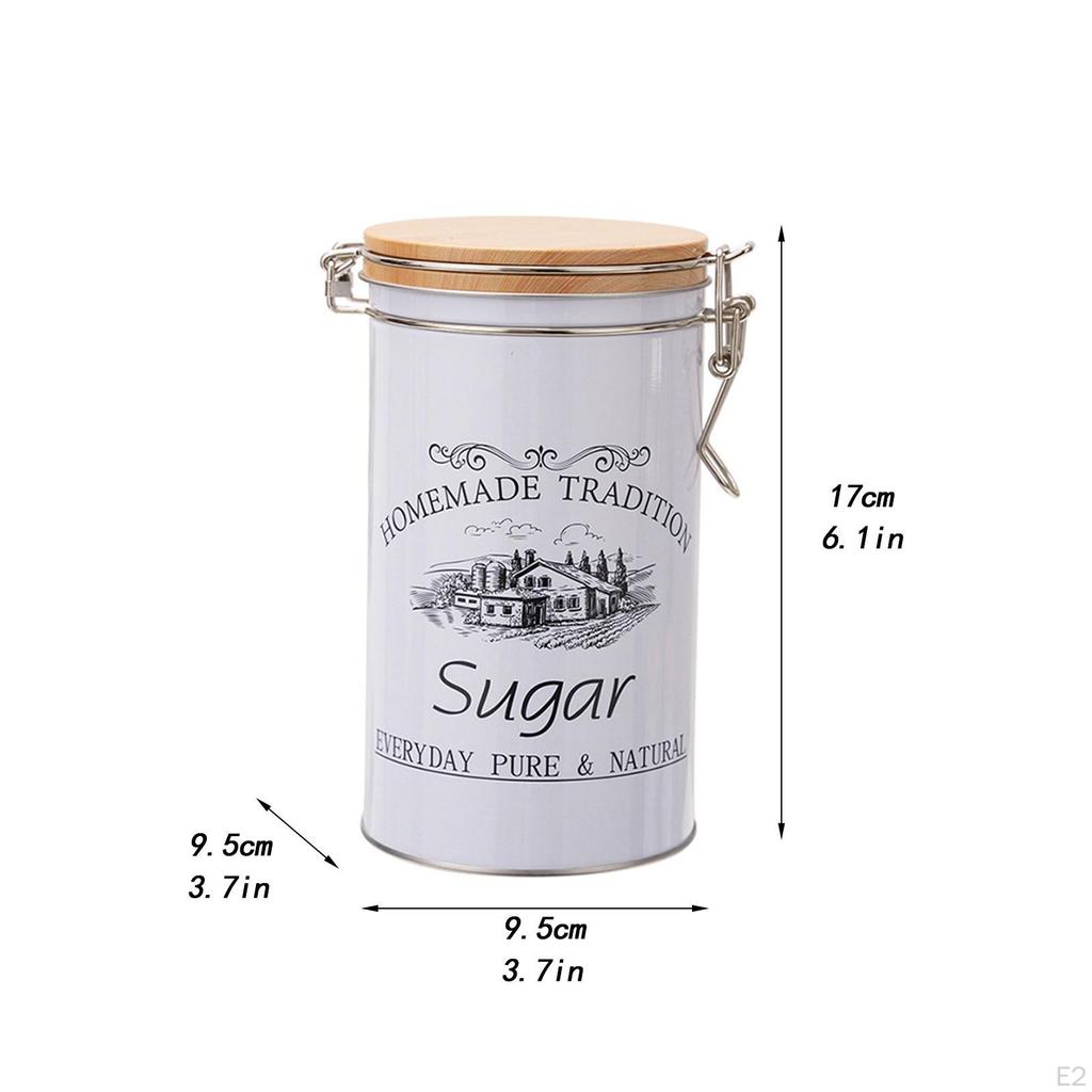 Набор канистр из 3 предметов для кухонной стойки, набор контейнеров для сахара, кофе, чая, белая банка с крышками, винтаж
