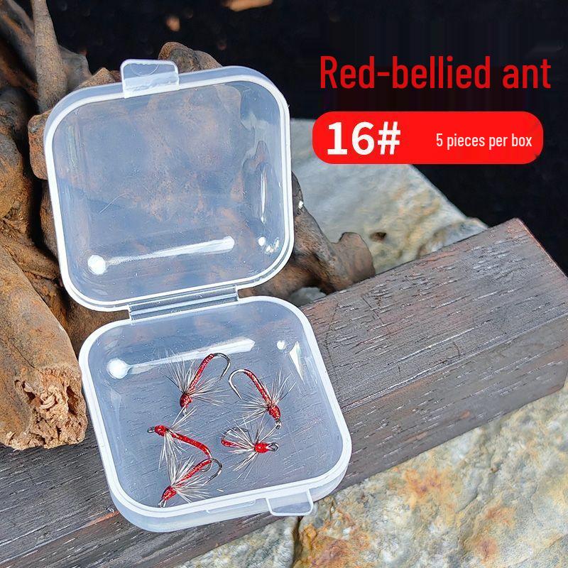 2026 Red-bellied Ant Mosquito Lure Hook for Fly Fishing