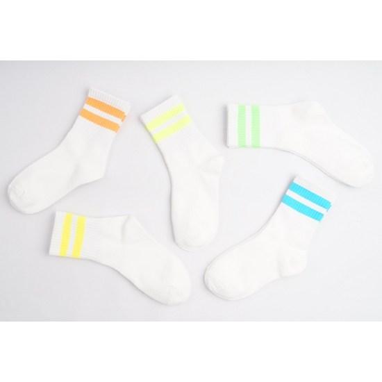Viva Seven Children's Arena Junior Socks 5 Piece Set, a Popular Character In Korea