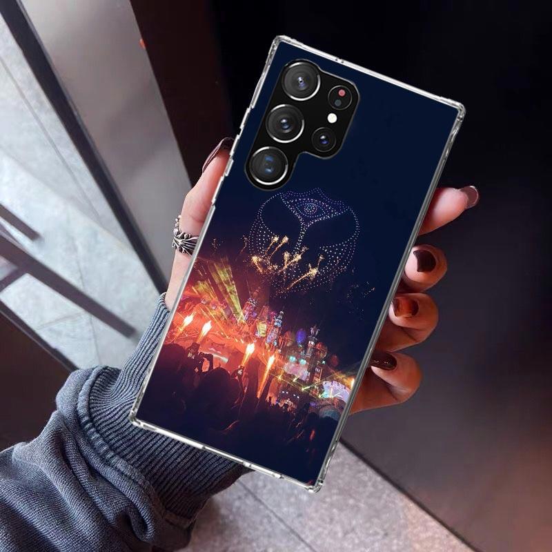 Music Festival Tomorrowlands Phone Case For Samsung Galaxy S23 S24 S25 Edge S26 Ultra S22 + S21 Plus S20 FE Cover Silicone Print