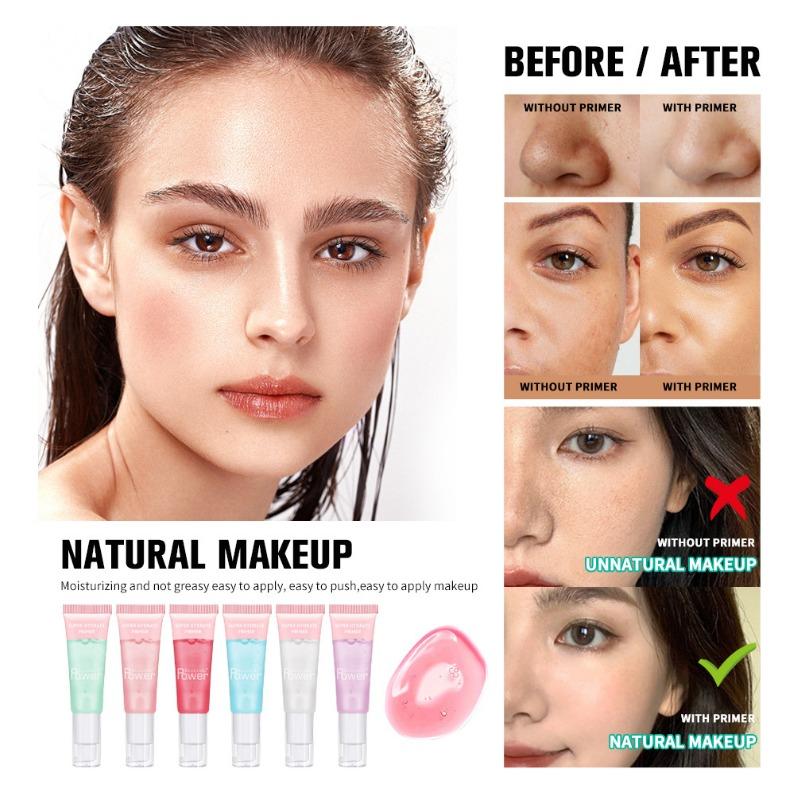 Pre-makeup Gel Moisturizing Concealer Invisible Pores Lotion Even Skin Tone Foundation Gel
