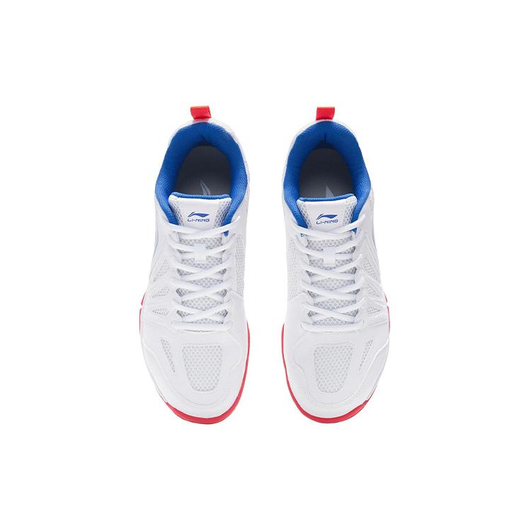 Li Ning Ace Текстиль, Синтетическая кожа Амортизация Скользкая Устойчивая к истиранию Низкие Бадминтонные кроссовки Мужские AYTP011-13
