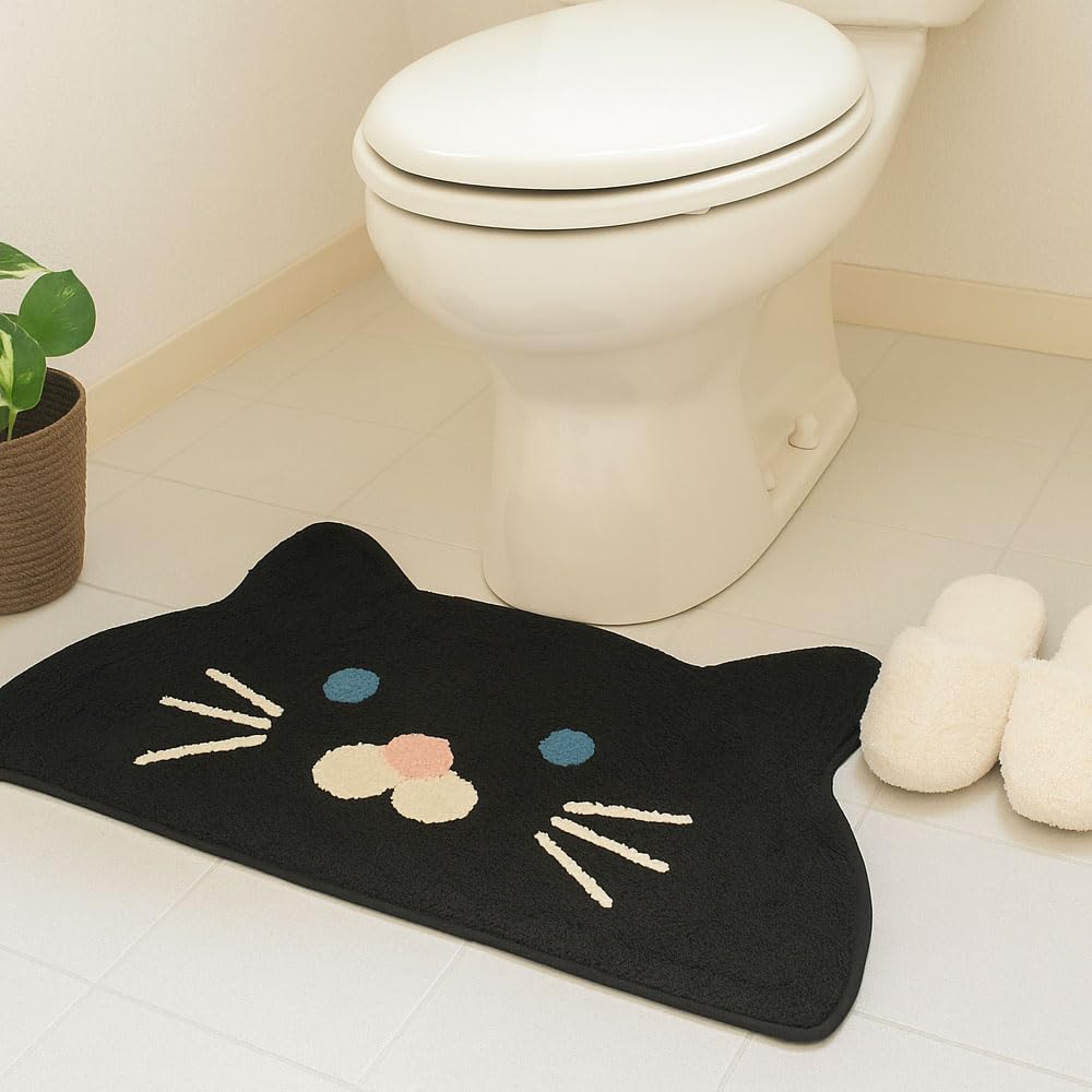 Neko Friend Indoor Entrance Foot Bath for Indoor Animal Entrance Black 35 x 70 cm Mat, Mat, Mat, Mat, Use, Entrance, Bathroom, Children's Room,