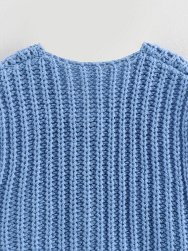 Fashion Women Knit Cardigan Vest Casual Red Sleeveless O-neck Metal Button Sweater Tank Top Lady High Street Knitted Waistcoat