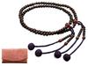 Kyoto Buddhist Altar Hayashi Prayer Beads Shingon Buddhism Shake 0 Rosewood Agate Purple Dark Blue Tassel Official Ceremony Bag Kyoto Prayer Beads