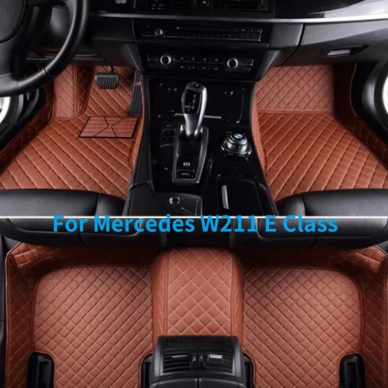 Коврики в салон для Mercedes W211 E-Class 2003-2005 2006-2008 годов, коврики с полным покрытием, роскошные напольные вкладыши, автозапчасти