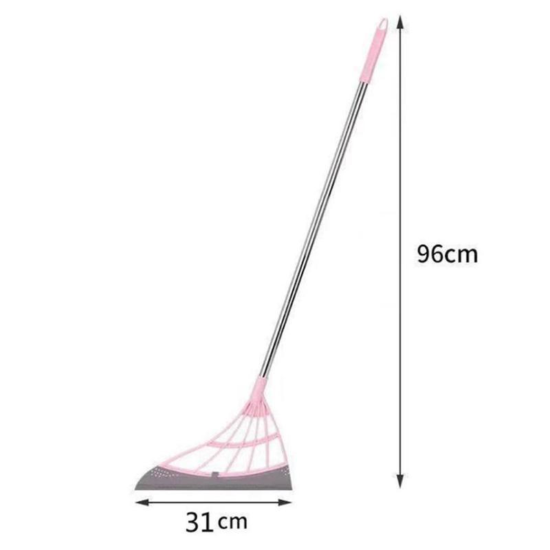 Многофункциональная щетка для пола в ванной комнате, волшебная метла, подметальная машина для ворса, скребок для чистки, подметальная машина