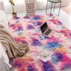 Living Room Carpet Decoration Fluffy Soft Large Size Rugs Bright Color Anti Slip Floor Mat Bedroom Study Washable Rugs Carpets 160x230