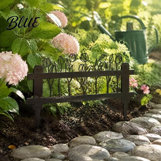 Outdoor Yard Decor Welcome Decorative Sign, Wildflowers/Vegetables Silhouette Black Garden Stake, Durable Signage Acrylic Rustic Lawn Sign for