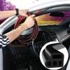 Автомобильная дверь с двойным слоем резинового уплотнения, наклейка, полоска, звукоизоляция, уплотнитель L-типа, шумоизоляция