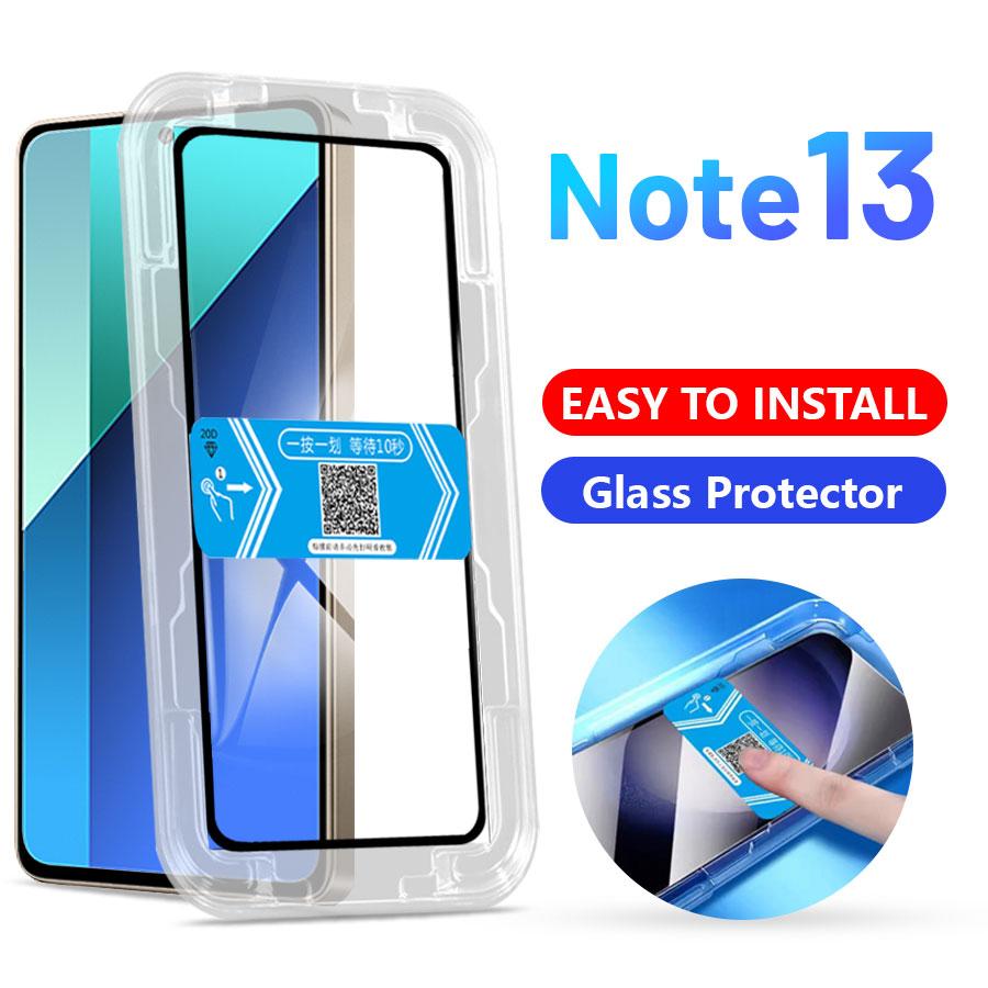 Xiaomi Mi 11 Lite Redmi Note 13s 13 12s 12 11s 11 10s 10 9s 9 8 Pro 12C 13C 10C 9T 9C Установка в один клик Защитная пленка из закаленного стекла