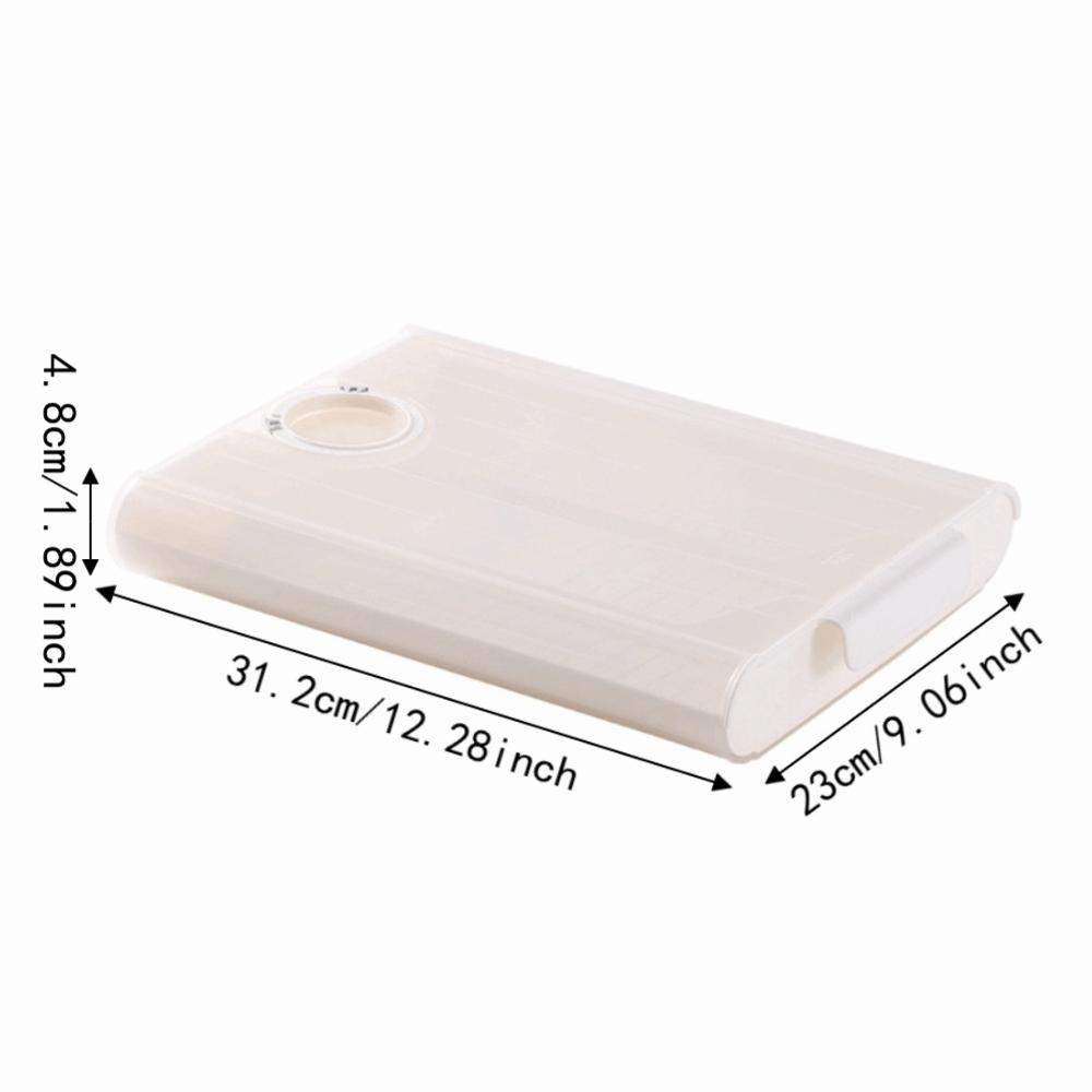 Anti-slip Dumpling Storage Box Stackable Sealed Preservation Box Wonton Storage Box Kitchen