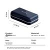 Daisy Leaf Magnetic Eight-Compartment Sealed Pill Box Weekly Large Capacity Travel Portable  Organizer with Medication Reminder