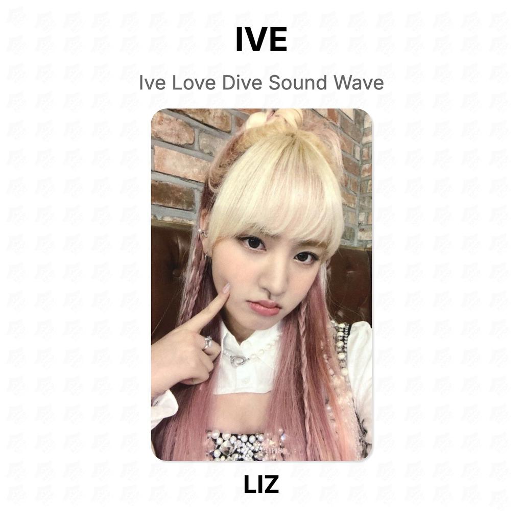 IVE LOVE DIVE SOUND WAVE Official Photocard