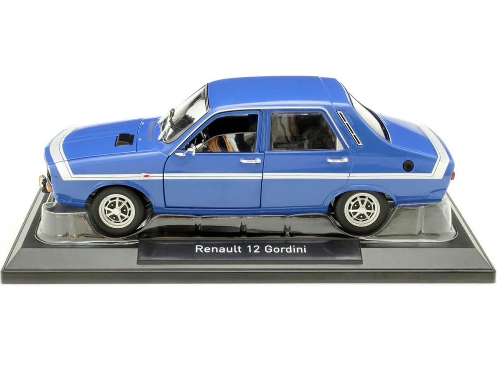 NOREV B Renault 12 Gordini 71 без масштаба 185248 бампер, синий, модель 1/18,